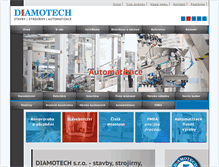 Tablet Screenshot of diamotech.cz